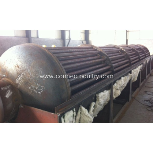 Rendering equipment of tube dryer